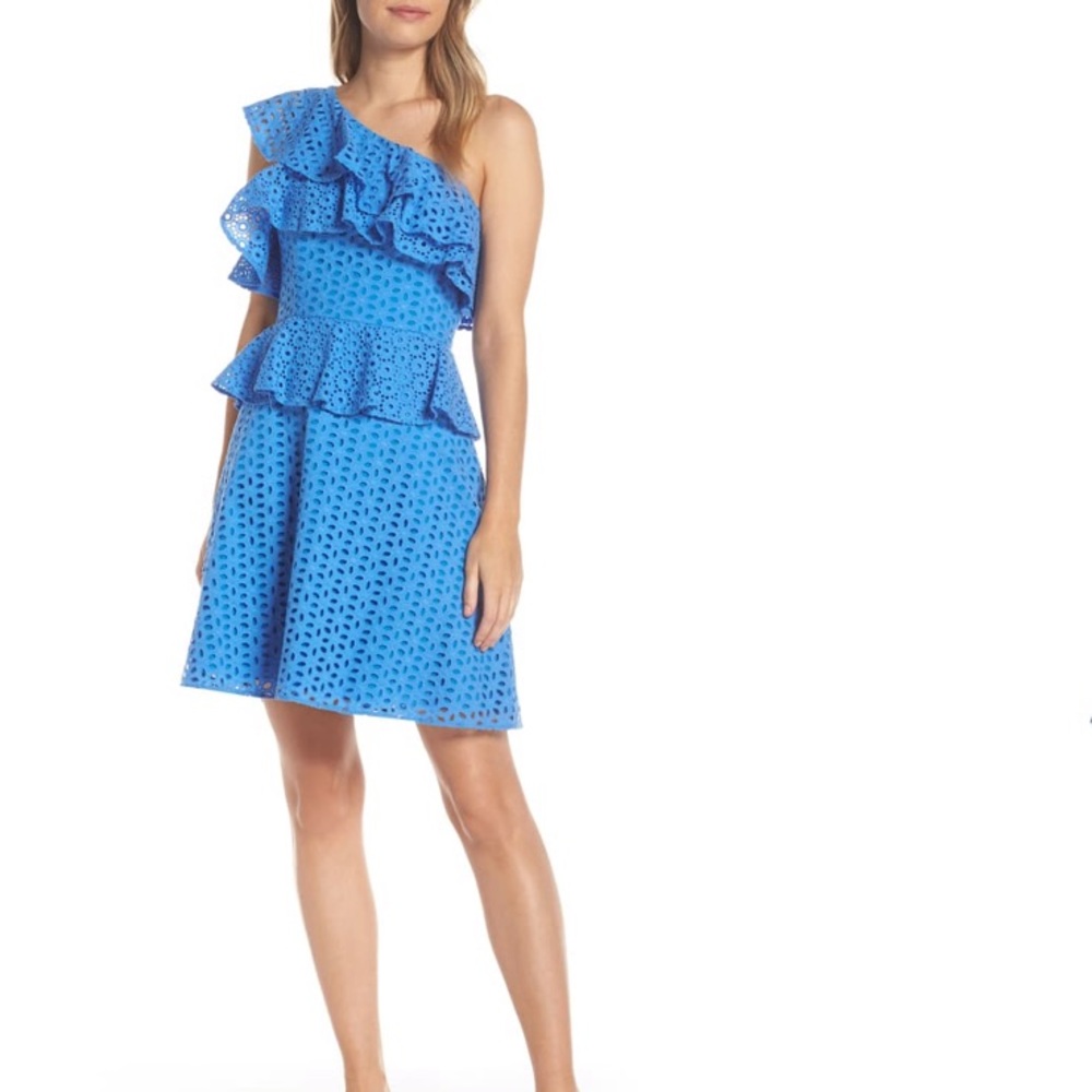 NWT Lilly Pulitzer Size 4 Josey Dress One Shoulder